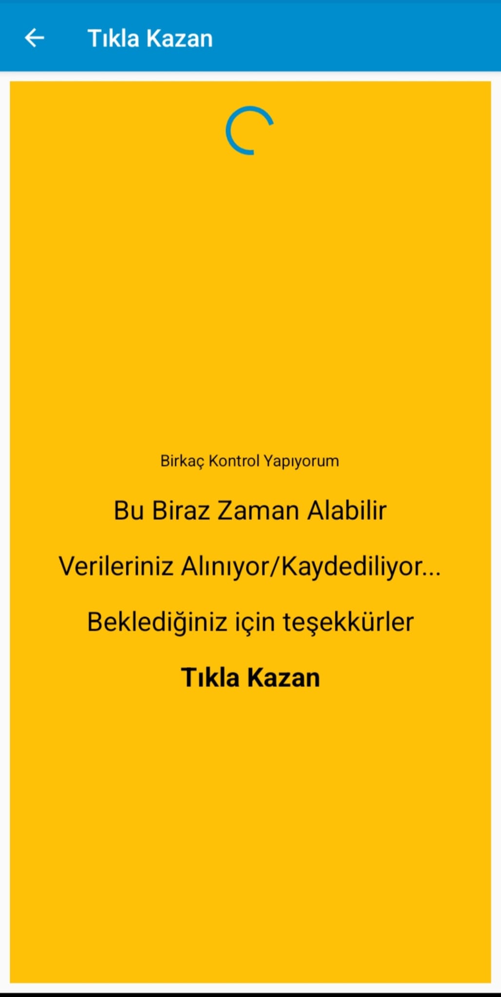 Tıkla Kazan Screenshot