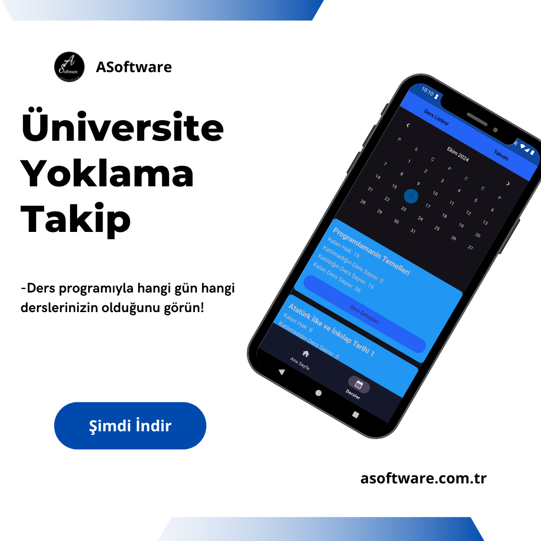 Üniversite Yoklama Takip Screenshot